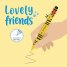 Гел химикалка Legami Lovely Friends -  Пчела