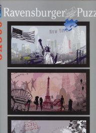Пъзел 3 х 500 ч. City art 162888