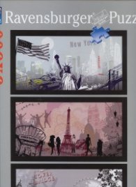 Пъзел 3 х 500 ч. City art 162888