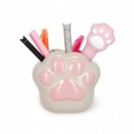Керамичен моливник Legami - Котешка лапичка