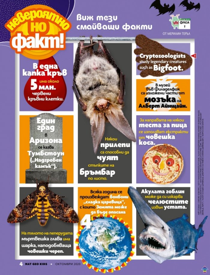 National Geographic KIDS България 10/2020