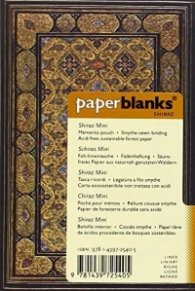 Бележник Paperblanks Shiraz Mini, Lined/ 5405