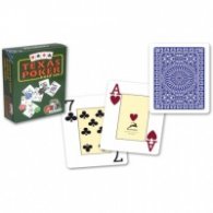 Карти за игра Texas Poker hold'em 0101374a син