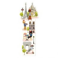 Книгоразделител - Кучета в Париж CARTES D'ART