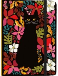 Бележник А6 - Черна котка CARTES D'ART