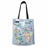 Памучна чанта - Пътешествие CARTES D'ART