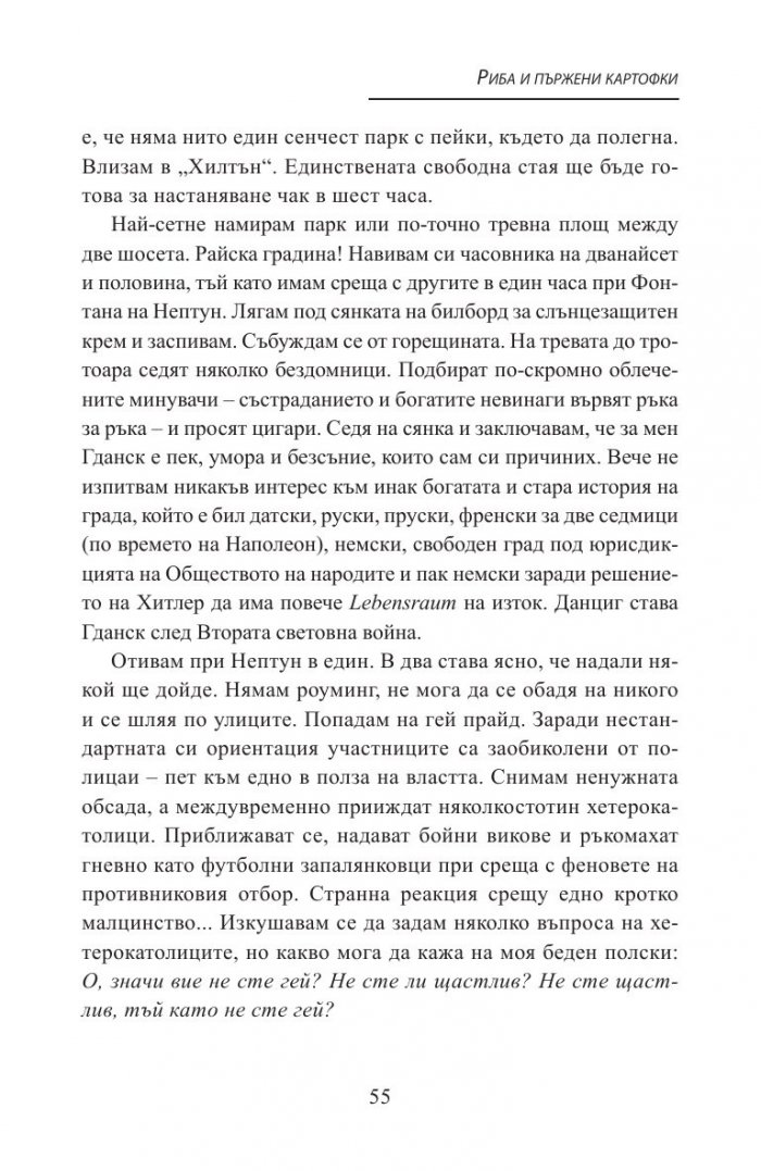 Риба и пържени картофки - Моята невероятна година в Полша