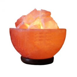 Лампа от хималайска сол, Купа с кристали 3 кг