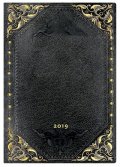 Бележник Paperblanks Dayplanners 2019 Midnight Rebel, Midi/ 9203
