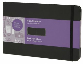 Бележник Moleskine Black Page Album Large [5302]