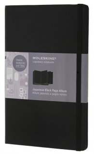 Бележник Moleskine Black Page Album Japanese Large [5326]