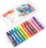 Маслени пастели  Deli Color Emotion EC20104, 12 цвята, в PP прозрачна кутия