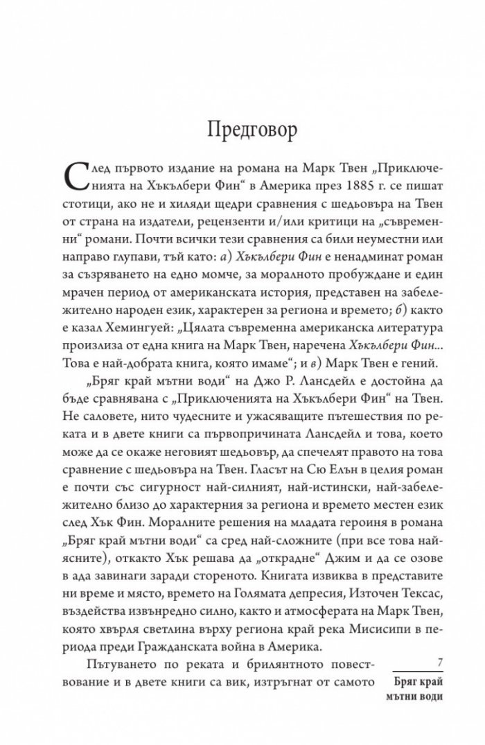 Бряг край мътни води