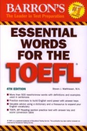 Essential words for TOEFL 4th edition
