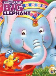 Big Elephant: Colouring Book 10-A502