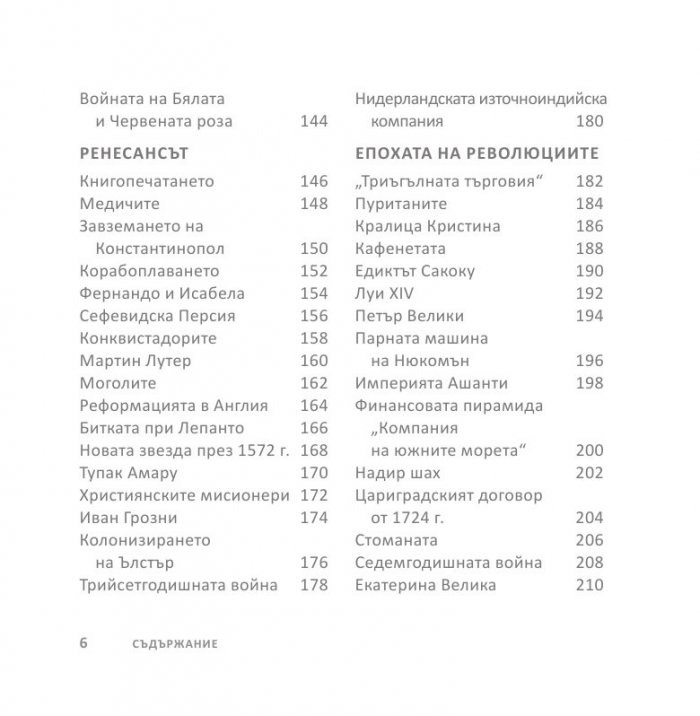 Световната история накратко (200 ключови събития, променили света)