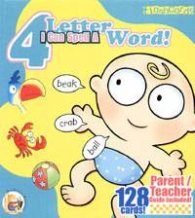 I Can Spell a 4 Letter Word! / 128 Cards! 10-D102