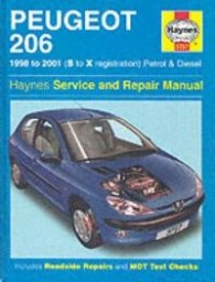 Peugeot 206 1998 to 2001/S to X registration/ Petrol & Diesel