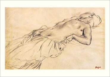 Nu allonge / Degas