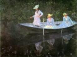 La barque a Giverny / Monet