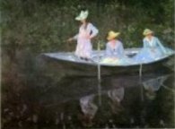 La barque a Giverny / Monet