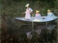 La barque a Giverny / Monet