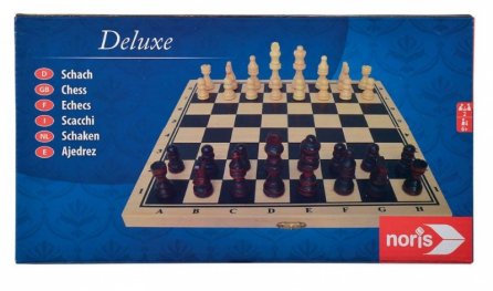 Noris Дървен шах Delux 606108014
