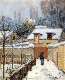 Neiges a Louveciennes / Sisley