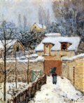 Neiges a Louveciennes / Sisley
