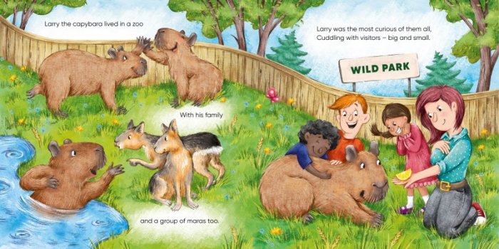 Larry the capybara