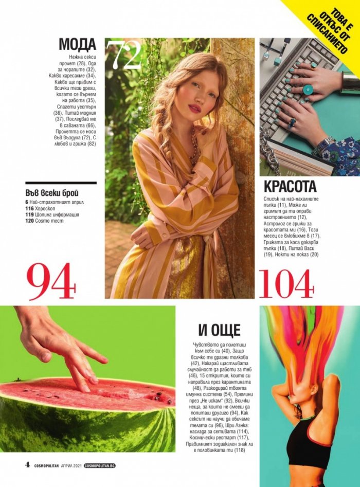 Cosmopolitan Април/2021
