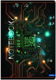 Тетрадка LASTVA MATRIX, A4, 52 л, офсет 80 г различни видове