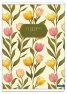 Тетрадка LASTVA Tulips, A4, 52 л. различни видове