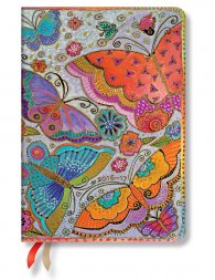 Бележник Paperblanks Diary 2016 Flutterbyes, Midi/ 0522
