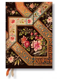 Бележник Paperblanks Diary 2016 Filigree Floral Ebony/ 9861