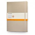 Бележник Moleskine Classic Colored Notebook Extra Large Ruled Khaki Beige Soft Cover [3746]