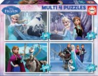 Пъзел FROZEN 4 в 1 - 50-80-100-150 части 16173