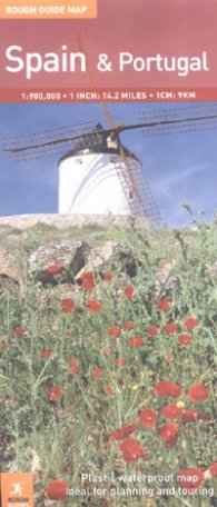 Rough Guide Map: Spain& Portugal