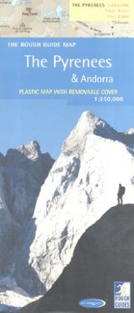 Rough Guide Map: The Pyrenees& Andorra