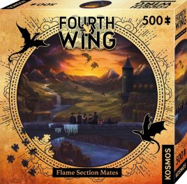 Fourth Wing пъзел Огнените кадети (500 части)