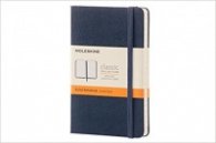 Moleskine Classic Notebook, Pocket, Ruled, Sapphire Blue, Hard Cover [3564]