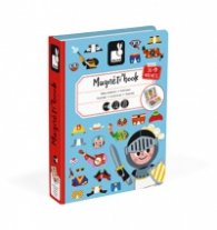 JANOD Магнитна книга - Момчета с магнитни дрехи 2719
