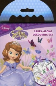 София Първа чантичка: пастели с тефтерче за оцветяване