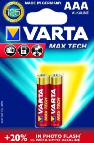 Батерия VARTA MAX TECH LR 03 AAA 2бр.
