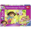 Пъзел 2х24 ч Dora in the jungle 088775