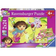 Пъзел 2х24 ч Dora in the jungle 088775