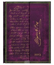 Бележник Paperblanks Diary 2013 Poe, Tamerlane Micro Day, Lined/ 1629