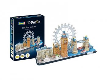 Пъзел 3D - Забележителности в Лондон R00140