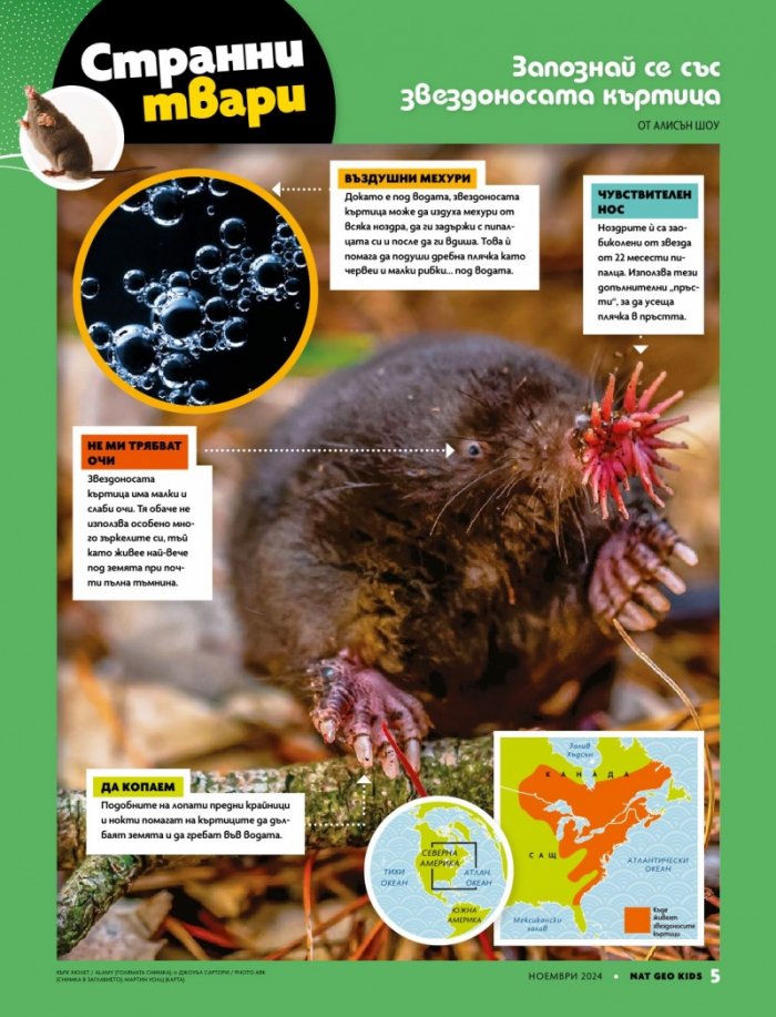National Geographic KIDS България Ноември/2024