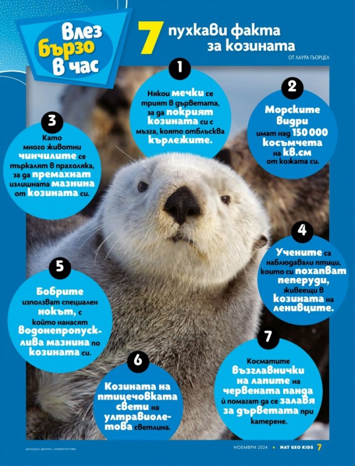 National Geographic KIDS България Ноември/2024